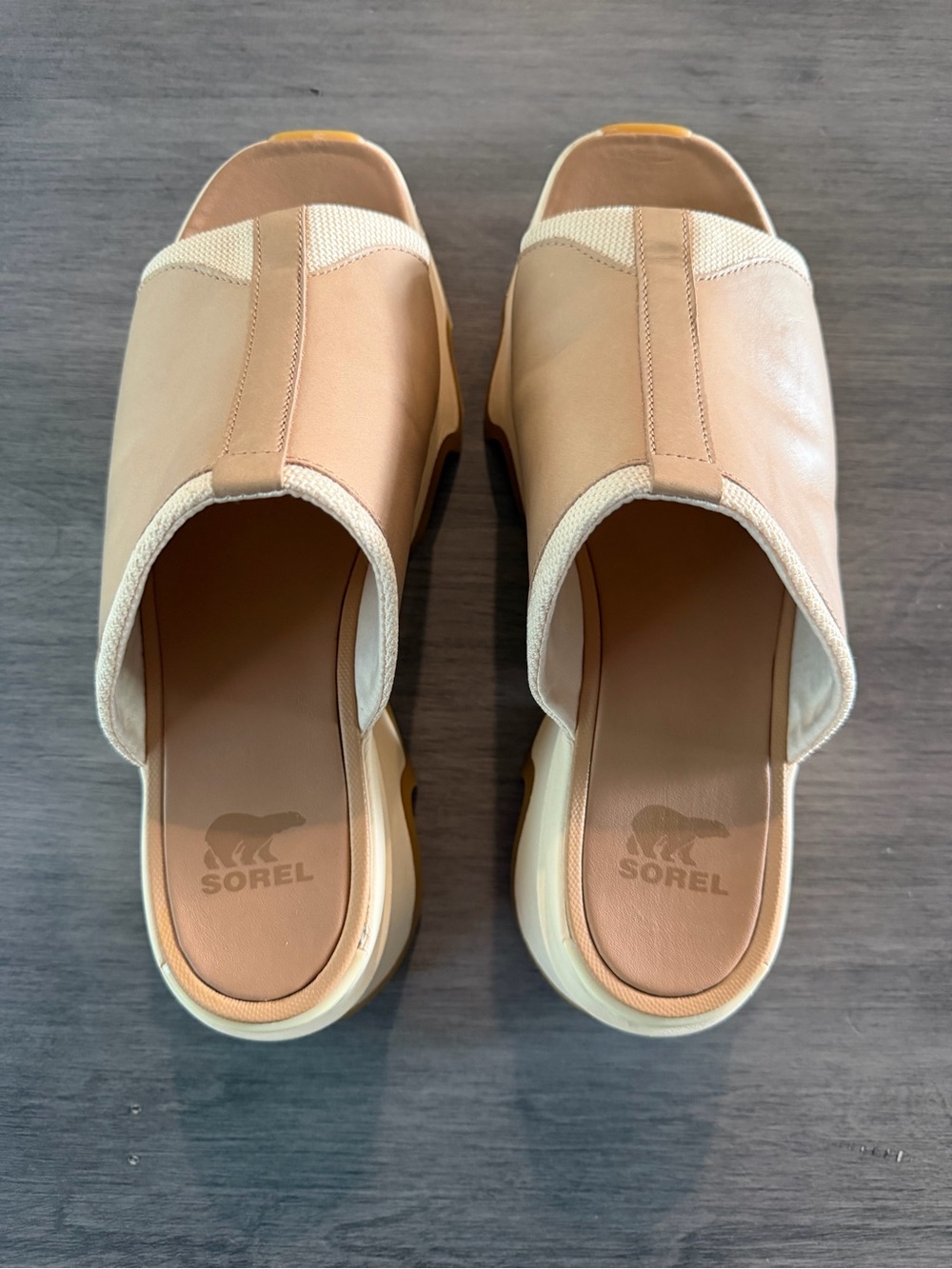 Sorel Women's Kinetic Impact Slide High Sandals - 9.5 EUC